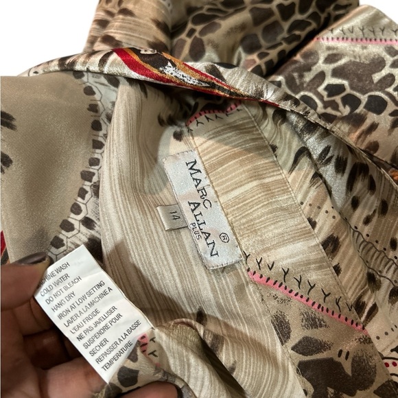 Paisley Print Button-Up Shirt - Picture 5 of 5